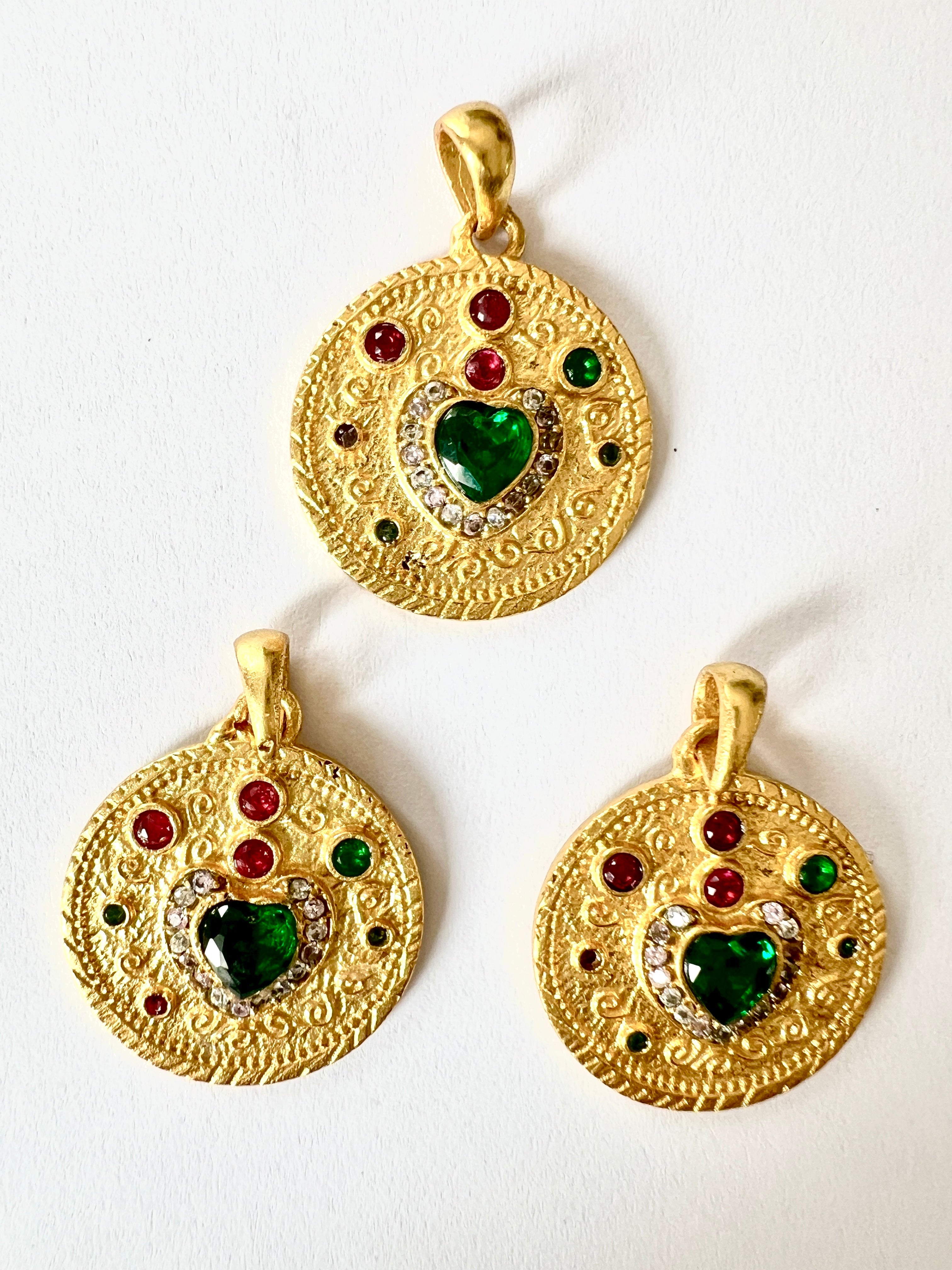 médaille indienne ronde