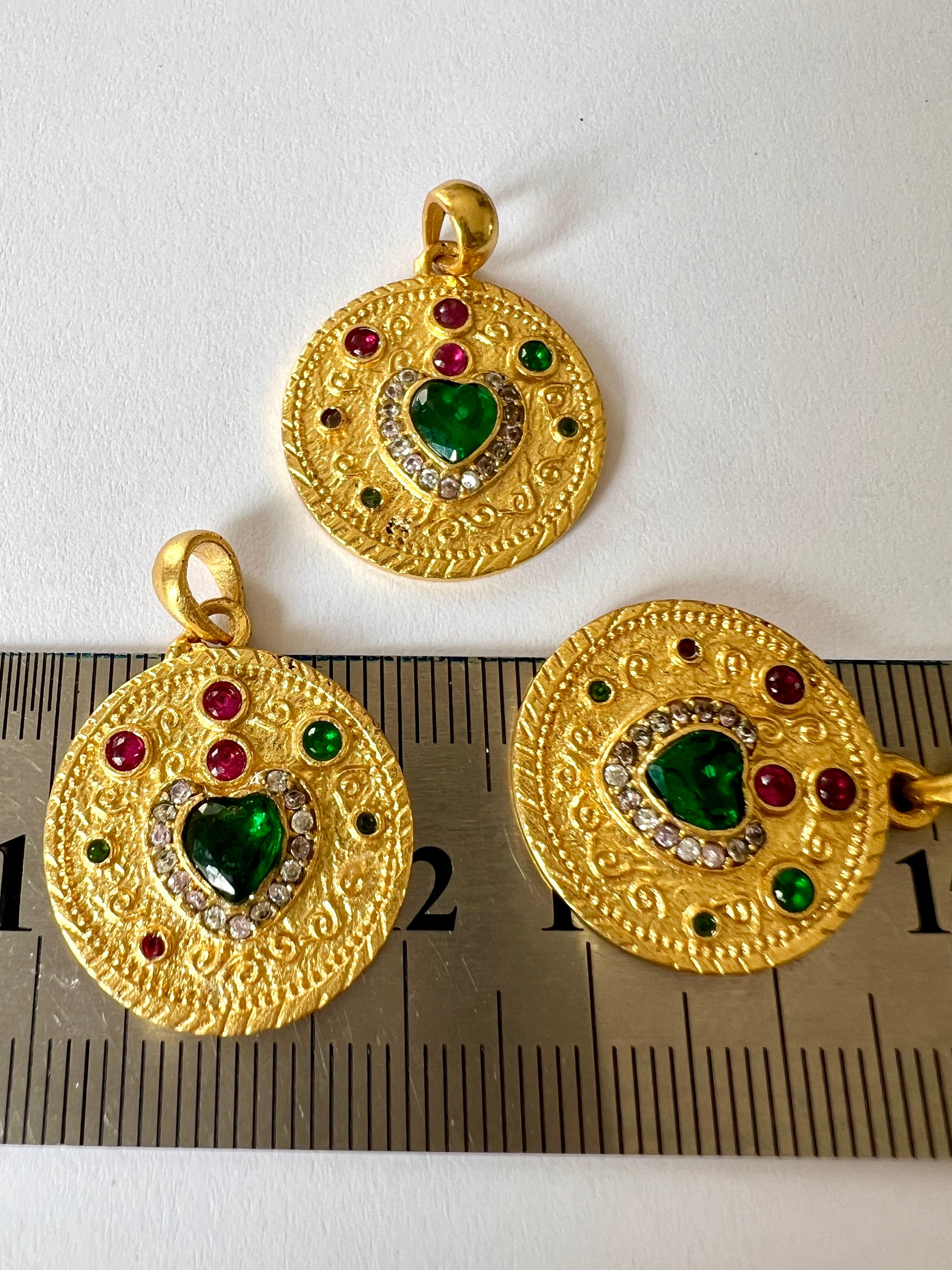 médaille indienne ronde