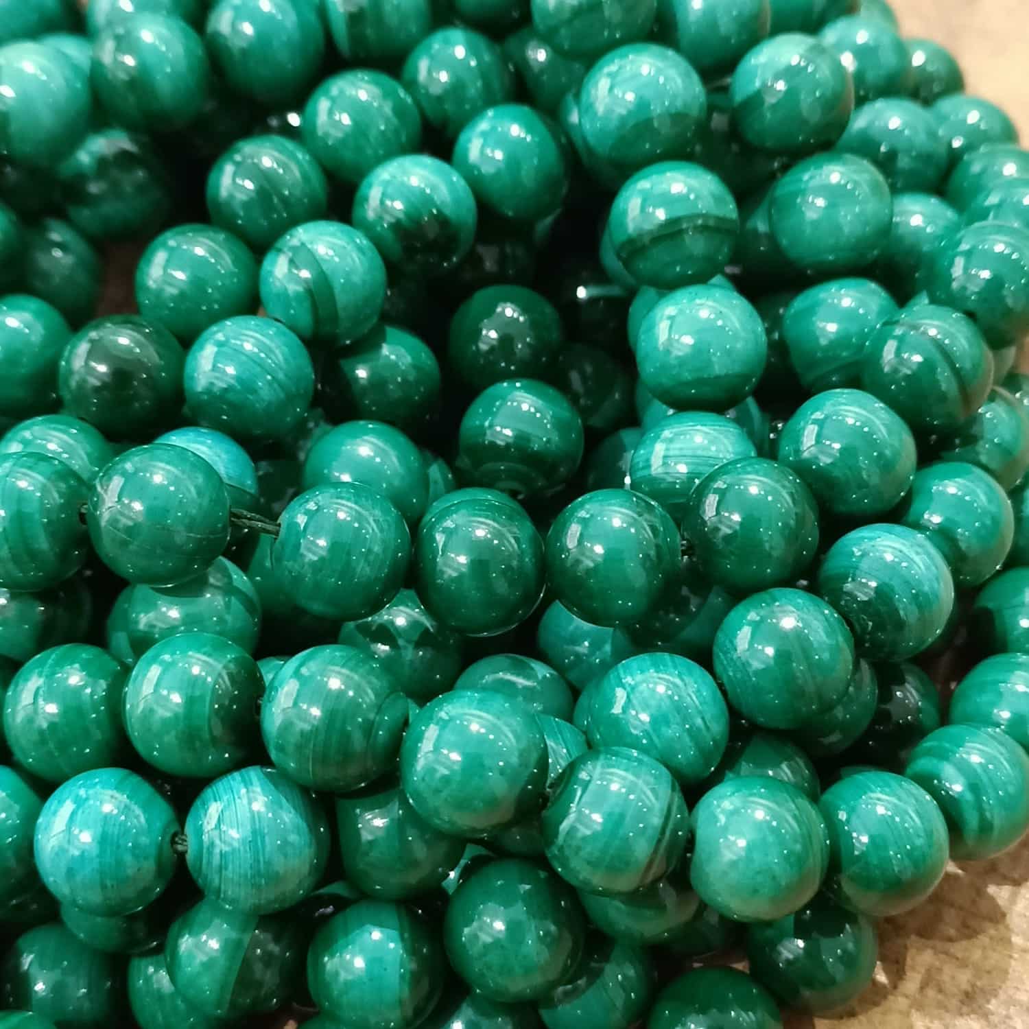 malachite verte 8mm 1