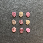 Tourmaline ovale rose