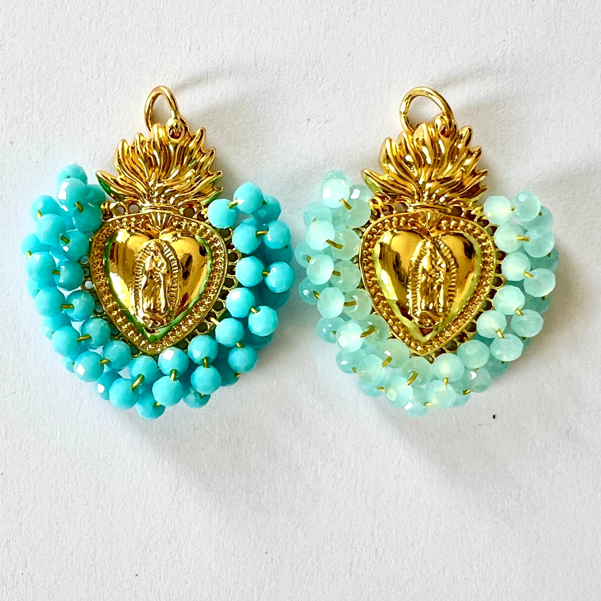 pendentif x voto avec Marie