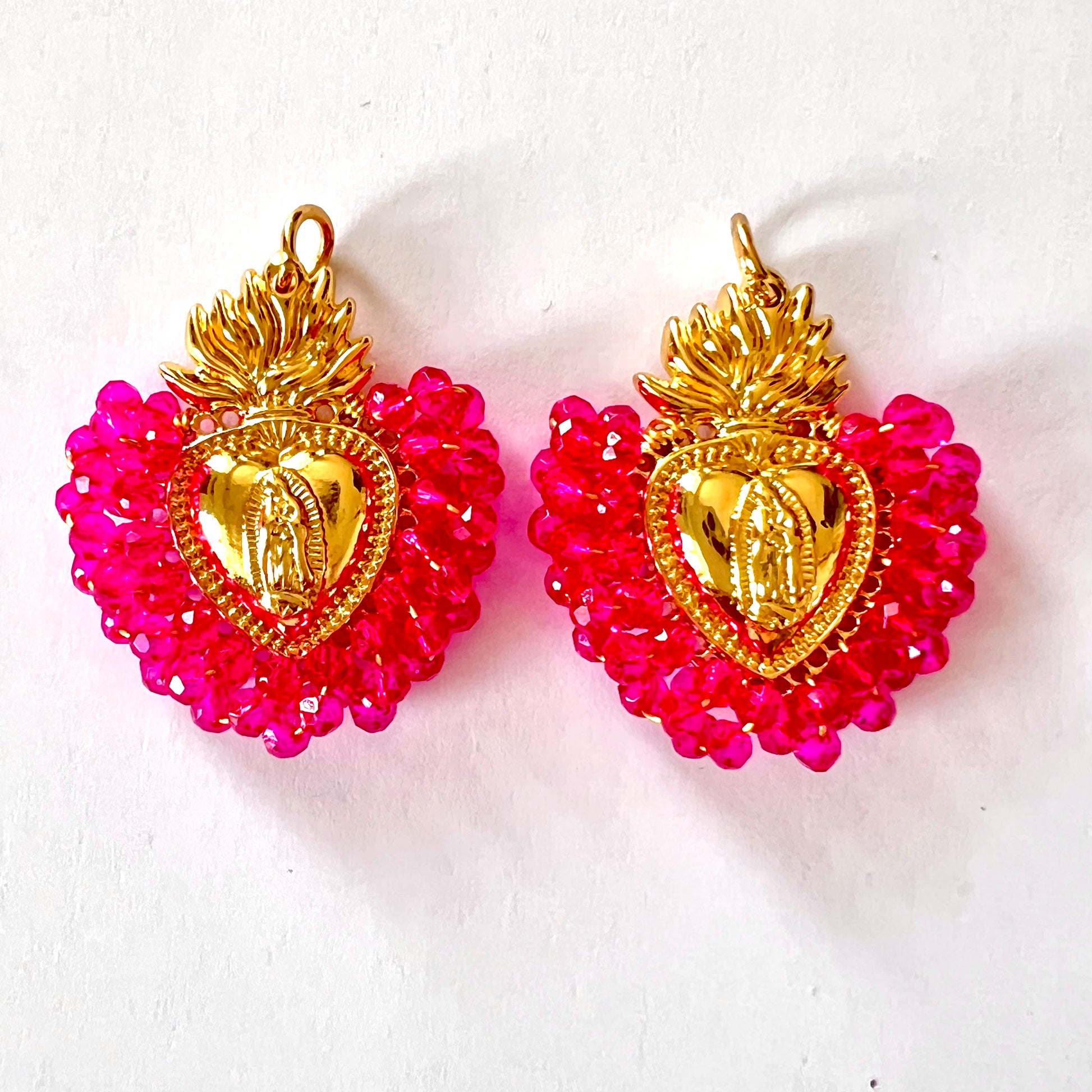 pendentif x voto avec Marie